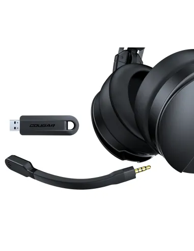 COUGAR 3HW50G53B.0001 auricular y casco Auriculares Inalámbrico Diadema Juego Negro