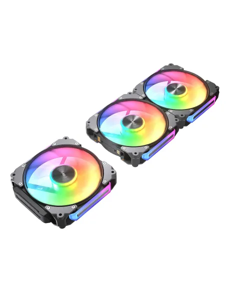 COUGAR CF-APR12HB3-RGB Carcasa del ordenador Ventilador 12 cm Negro 3 pieza(s)