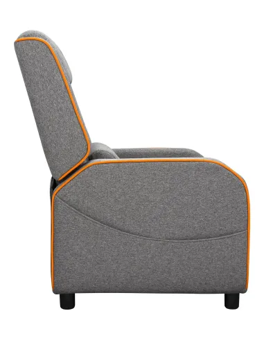 COUGAR Ranger One Butaca para jugar Asiento acolchado tapizado Gris, Naranja