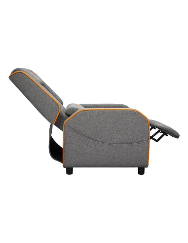 COUGAR Ranger One Butaca para jugar Asiento acolchado tapizado Gris, Naranja