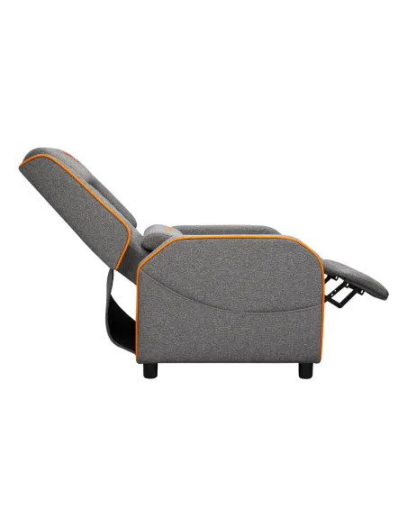 COUGAR Ranger One Butaca para jugar Asiento acolchado tapizado Gris, Naranja