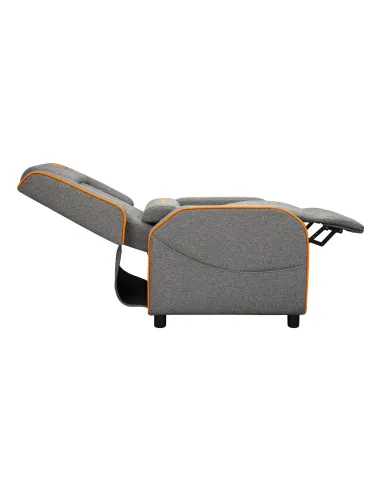 COUGAR Ranger One Butaca para jugar Asiento acolchado tapizado Gris, Naranja