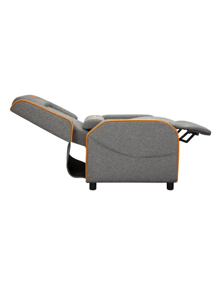 COUGAR Ranger One Butaca para jugar Asiento acolchado tapizado Gris, Naranja