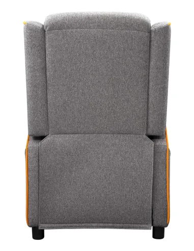 COUGAR Ranger One Butaca para jugar Asiento acolchado tapizado Gris, Naranja