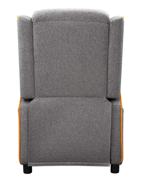 COUGAR Ranger One Butaca para jugar Asiento acolchado tapizado Gris, Naranja