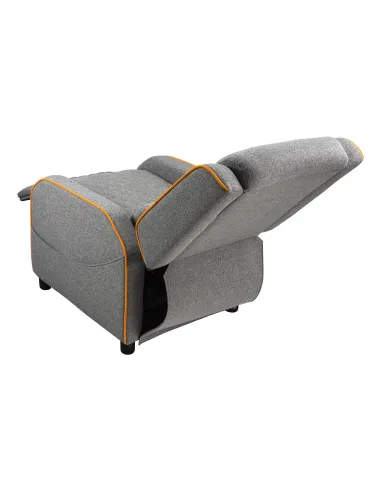 COUGAR Ranger One Butaca para jugar Asiento acolchado tapizado Gris, Naranja