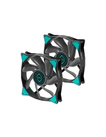 VENTILADOR 140X140 ICEBERG-THERMAL ICEGALE BLACK 2P