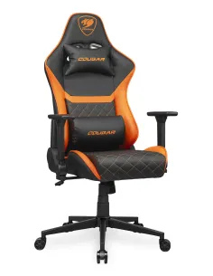 COUGAR Armor One V2 Asiento acolchado tapizado Negro, Naranja 2