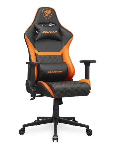 COUGAR Armor One V2 Asiento acolchado tapizado Negro, Naranja