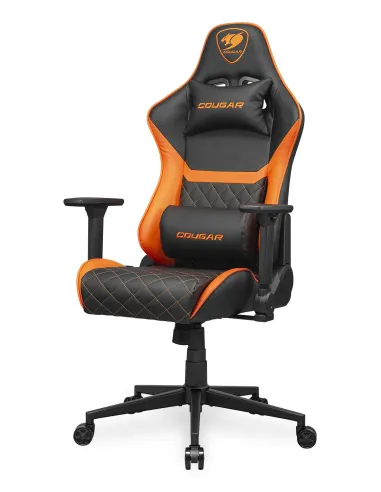 COUGAR Armor One V2 Asiento acolchado tapizado Negro, Naranja