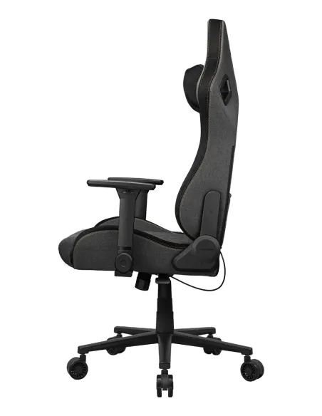 COUGAR CGR-DFF-GLB Silla para videojuegos de PC Asiento acolchado tapizado Negro, Naranja