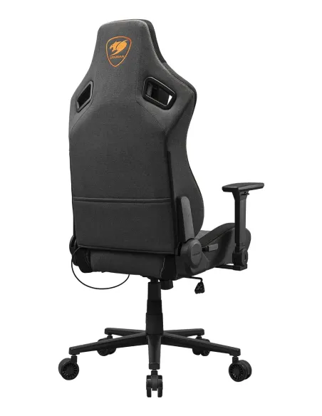 COUGAR CGR-DFF-GLB Silla para videojuegos de PC Asiento acolchado tapizado Negro, Naranja