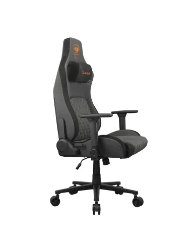COUGAR CGR-DFF-GRB Silla para videojuegos de PC Asiento acolchado tapizado Negro, Oro