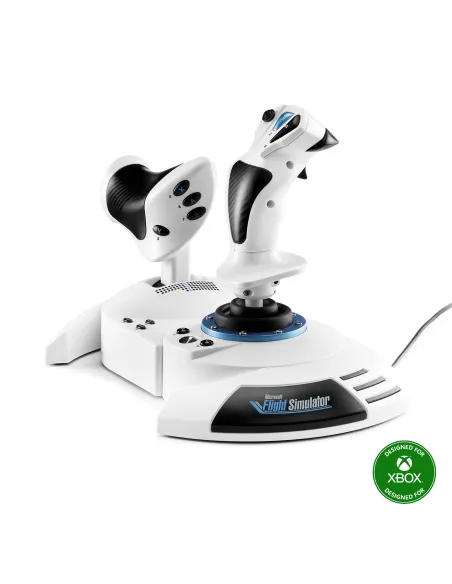 Thrustmaster T.Flight Hotas One Microsoft Flight Simulator Edition Negro, Blanco USB Joystick Palanca de control lateral +