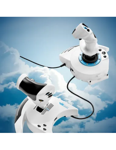Thrustmaster T.Flight Hotas One Microsoft Flight Simulator Edition Negro, Blanco USB Joystick Palanca de control lateral +