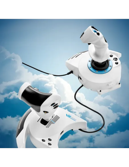 Thrustmaster T.Flight Hotas One Microsoft Flight Simulator Edition Negro, Blanco USB Joystick Palanca de control lateral +