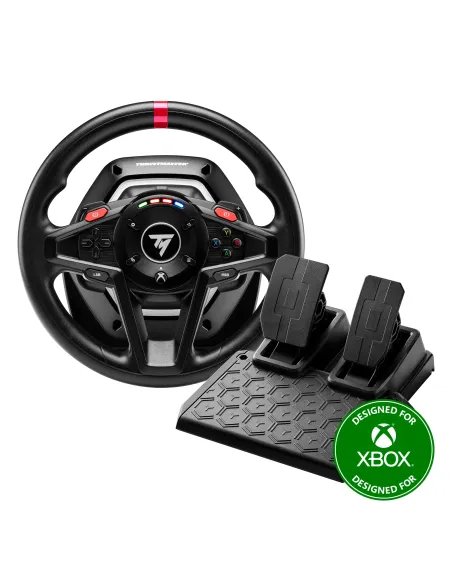 Thrustmaster T128 Negro USB Volante + Pedales Analógico PC, Xbox, Xbox One
