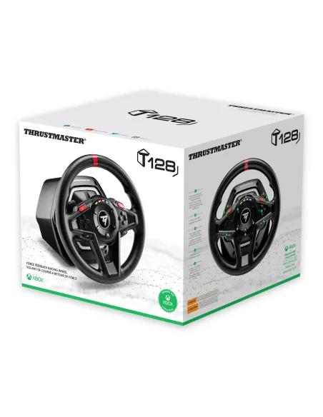 Thrustmaster T128 Negro USB Volante + Pedales Analógico PC, Xbox, Xbox One