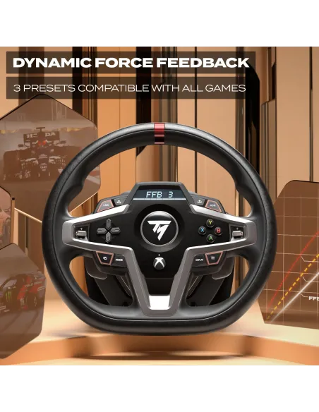 Thrustmaster T248 Negro USB Volante + Pedales Analógico Digital PC, PlayStation 4, PlayStation 5