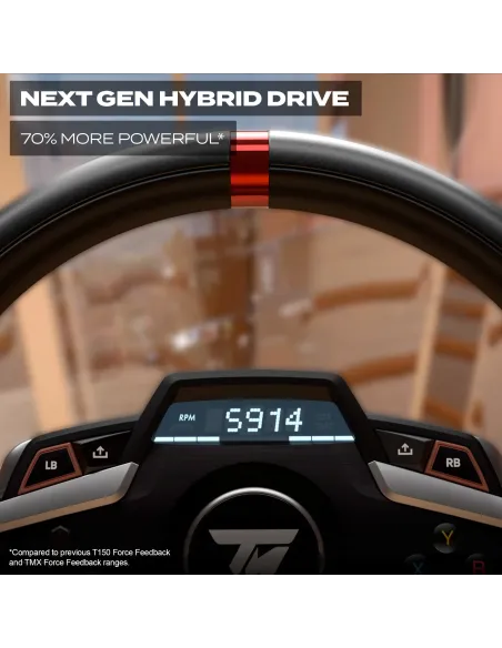 Thrustmaster T248 Negro USB Volante + Pedales Analógico Digital PC, PlayStation 4, PlayStation 5