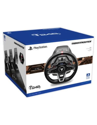 Thrustmaster T248 Negro Volante + Pedales PC, PlayStation 4, PlayStation 5