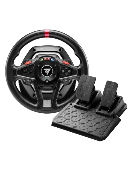 Thrustmaster T128 Negro USB Volante + Pedales Analógico PC, PlayStation 4, PlayStation 5