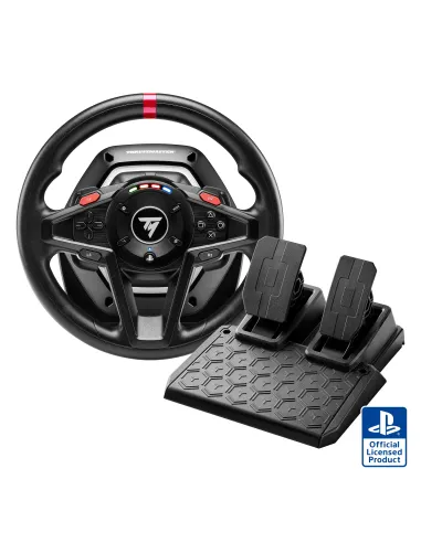 Thrustmaster T128 Negro USB Volante + Pedales Analógico PC, PlayStation 4, PlayStation 5