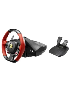 Thrustmaster Ferrari 458 Spider Negro, Rojo Volante + Pedales Xbox One