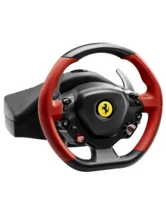 Thrustmaster Ferrari 458 Spider Negro, Rojo Volante + Pedales Xbox One 2