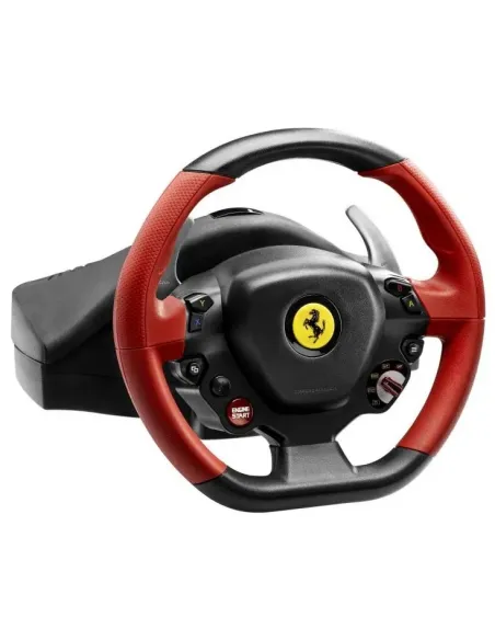 Thrustmaster Ferrari 458 Spider Negro, Rojo Volante + Pedales Xbox One