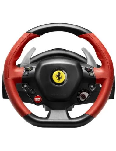Thrustmaster Ferrari 458 Spider Negro, Rojo Volante + Pedales Xbox One