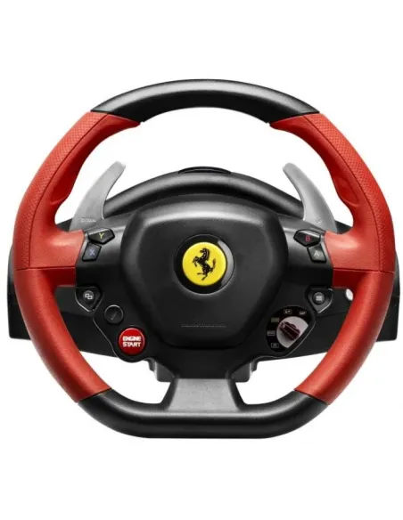 Thrustmaster Ferrari 458 Spider Negro, Rojo Volante + Pedales Xbox One