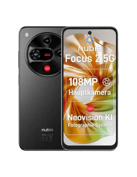 Movil zte nubia focus 2 5g 8+12 - 256gb negro