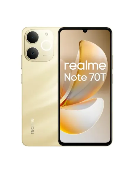 Movil realme note 70t 4 - 256gb gold