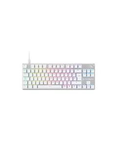 Teclado gaming newskill serike tkl v2 rgb  blanco