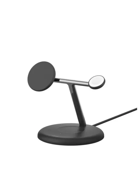 Base de carga inalambrica belkin wiz023vfbk 3 en 1 negro