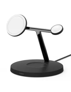 Base de carga powerhouse belkin wiz017vfbk negra