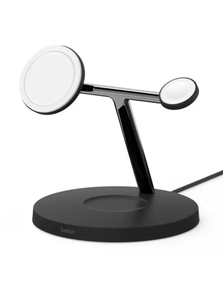 Base de carga powerhouse belkin wiz017vfbk negra