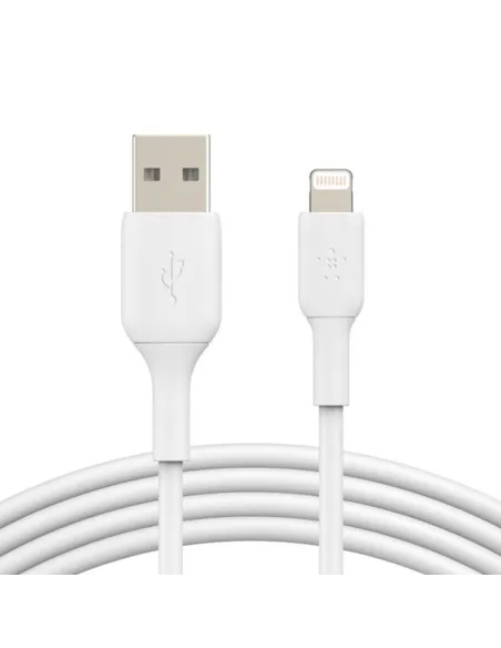 Cable lightning a usb tipo a belkin 1m -  macho - macho -  blanco