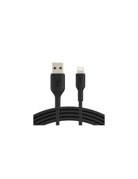 Cable lightning a usb tipo a belkin 3m -  macho - macho -  negro