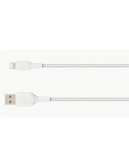 Cable lightning a usb tipo a belkin 1m -  macho - macho -  blanco