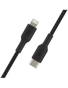 Cable lightning a usb tipo c belkin 1m -  macho - macho -  negro