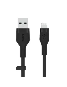 Cable lightning a usb tipo a belkin 1m -  macho - macho -  negro