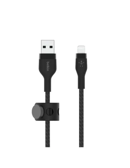 Cable lightning a usb tipo a belkin 3m -  macho - macho -  negro
