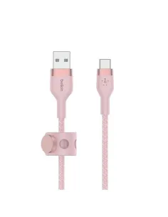 Cable usb tipo c a usb tipo a belkin 1m -  macho - macho -  rosa
