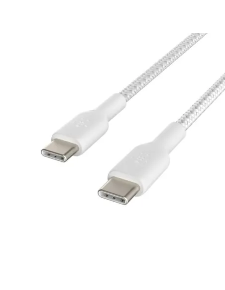 Cable usb tipo c belkin 1m -  macho - macho -  blanco