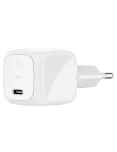 Cargador de pared belkin wca008kqwh 30w usb tipo c blanco