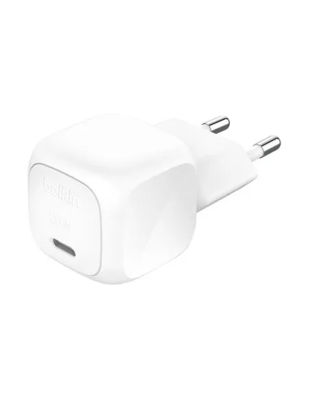 Cargador de pared belkin wca009kqwh 20w usb tipo c blanco