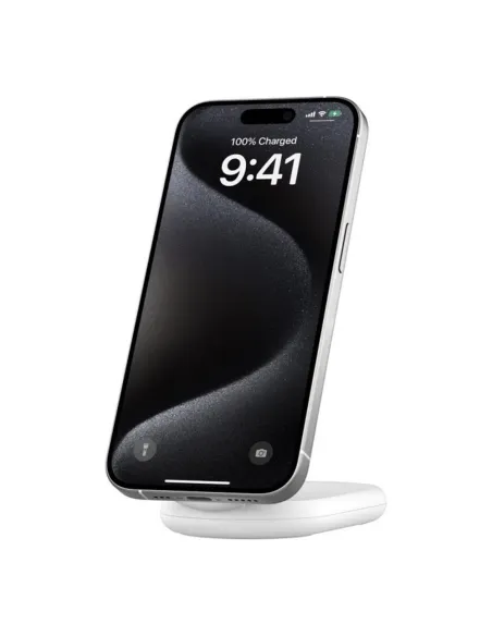 Cargador inalambrico belkin wib007vfwh 15w blanco