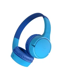 Auriculares belkin aud002btblv3 inalambrico azul kids